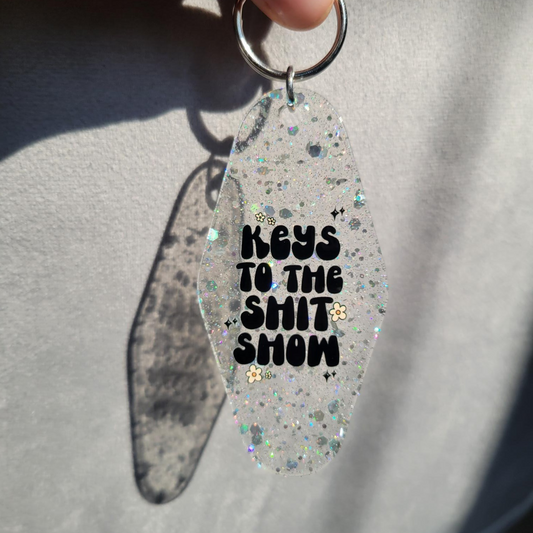 Keys to the Shit Show Keychain