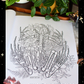 Anxiety Colouring Journal: Mystical Botanical