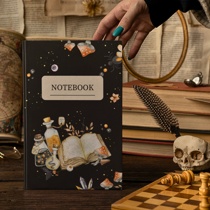 Mystic Potions Hardcover Notebook