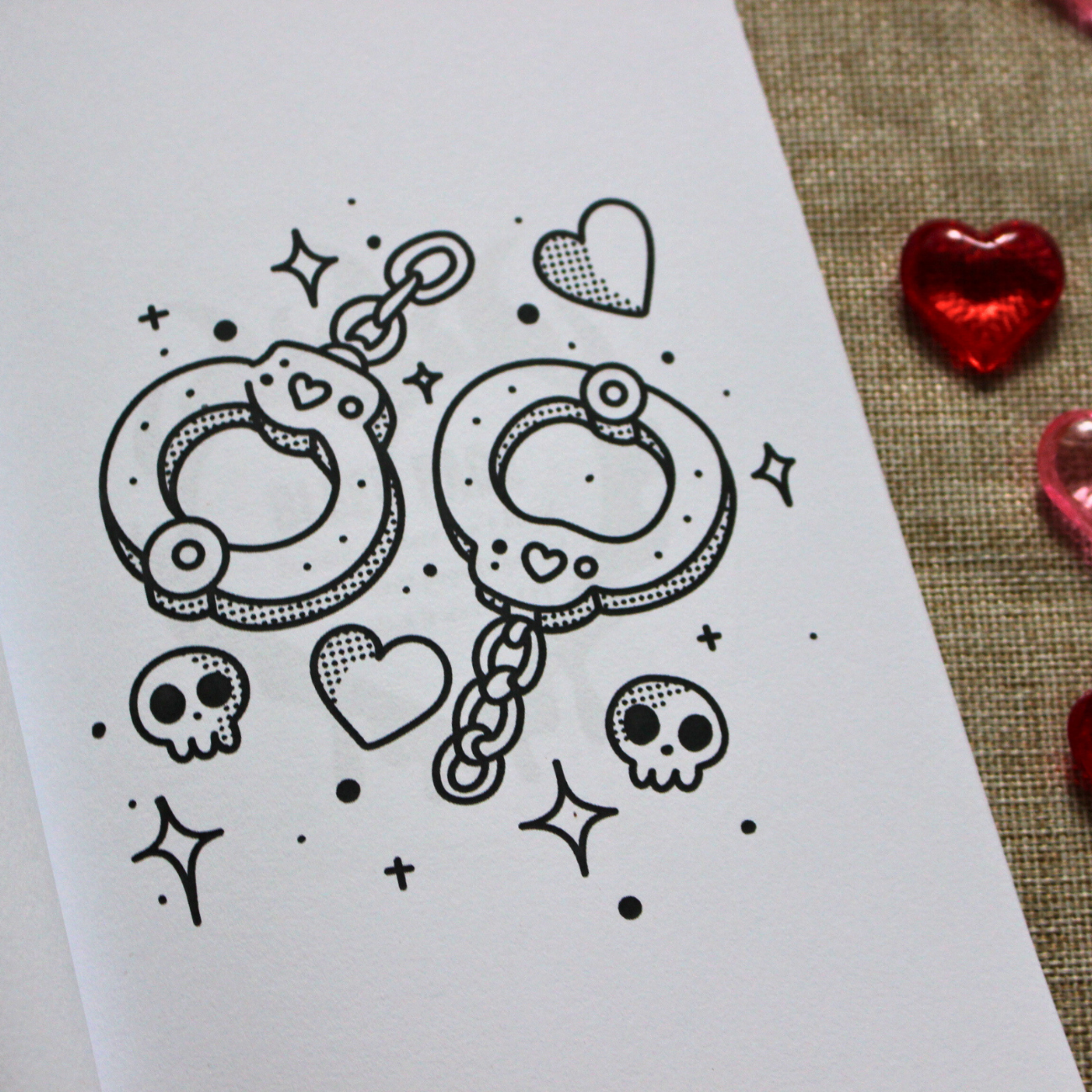 Hearts & Haunts Mini Colouring Book Bundle