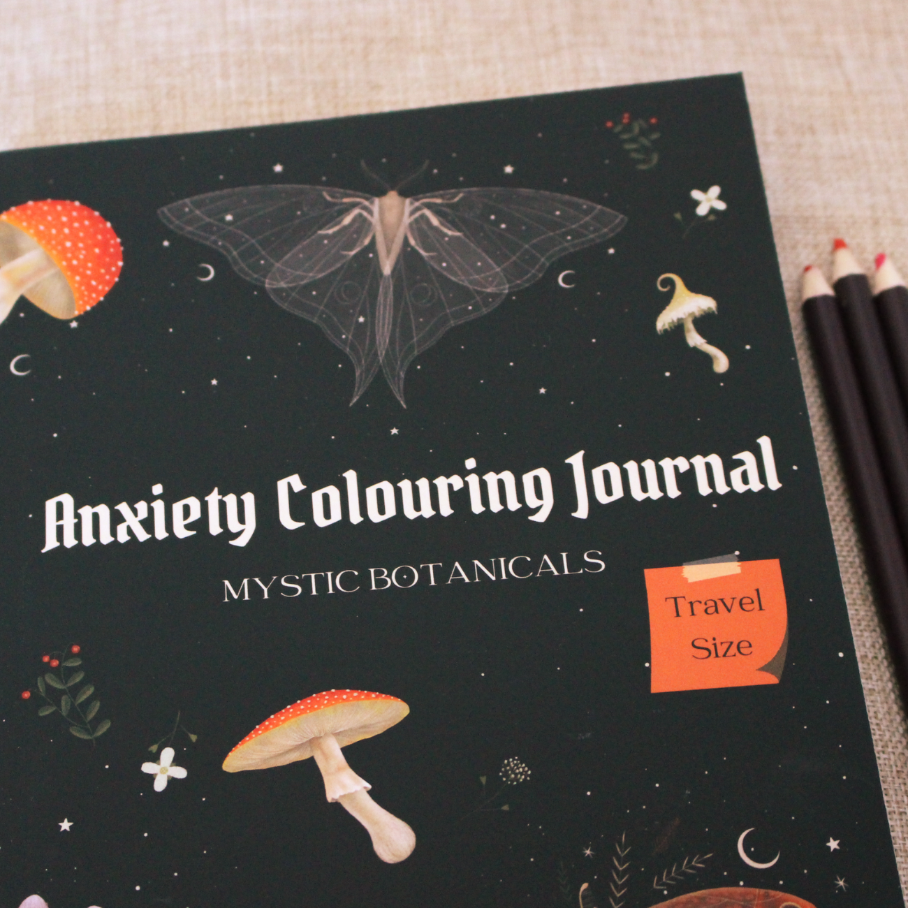 Travel Anxiety Journal: Mystic Botanicals