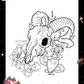 Anxiety Colouring Journal: Mystical Botanical