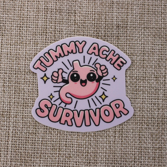 Sticker: Tummy Ache Surviver