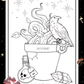 Anxiety Colouring Journal: Mystical Botanical
