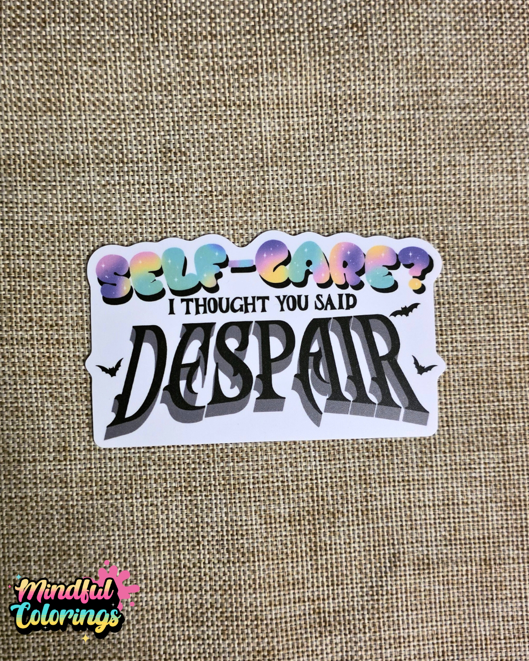 Sticker: Despair