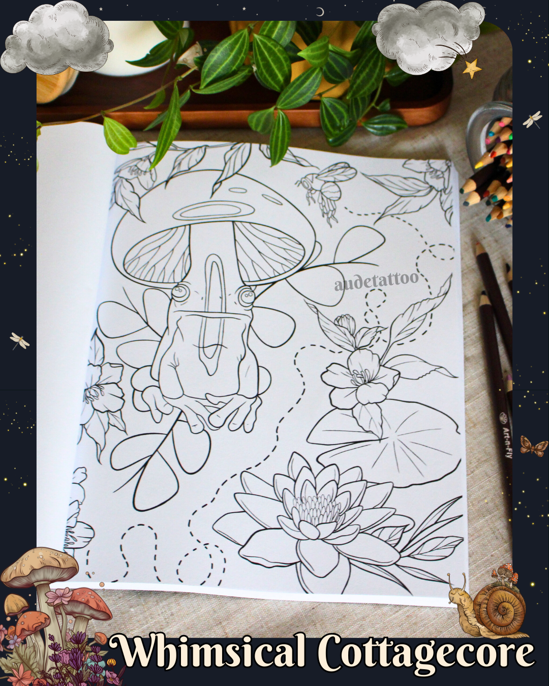 Travel Anxiety Journal: Whimsical Cottagecore-zoom-7