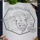 Anxiety Colouring Journal: Whimsical Cottagecore