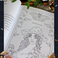 Anxiety Colouring Journal: Whimsical Cottagecore