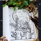 Anxiety Colouring Journal: Whimsical Cottagecore