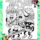 Coloring & Activity Book: Summer Fruit Tour