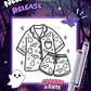 Spooky & Cute Coloring Book