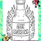 Coloring & Activity Book: Summer Fruit Tour