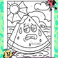Coloring & Activity Book: Summer Fruit Tour