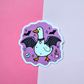 Sticker: Goth Goose Vinyl Sticker