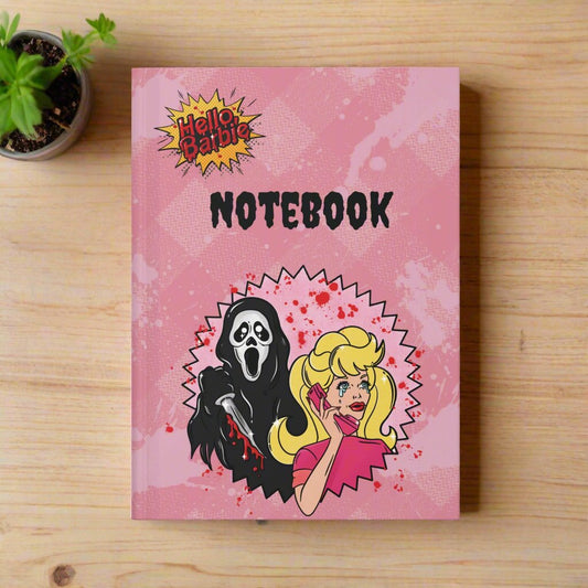 Hello Barbie Hardcover Notebook