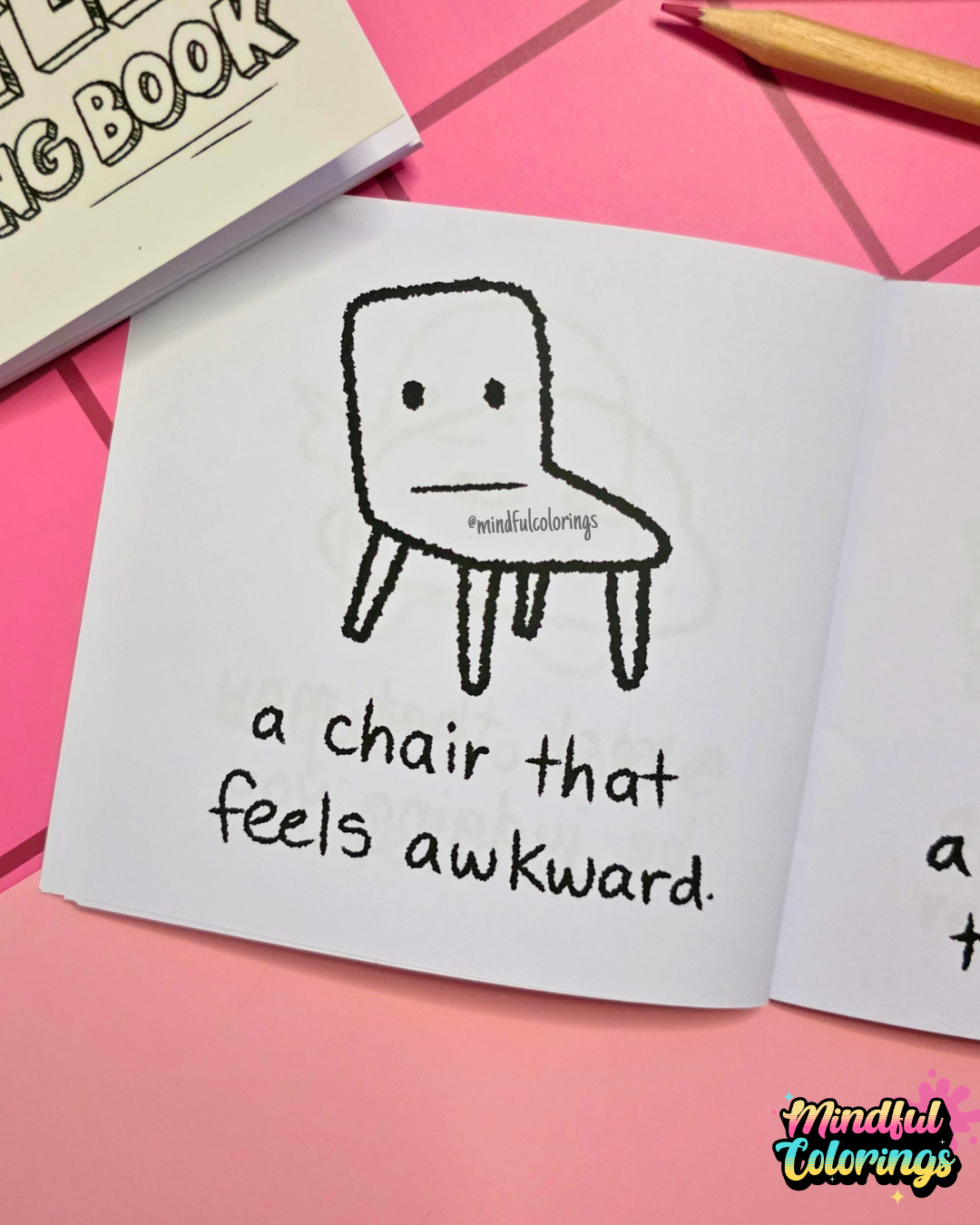 Mini Coloring Book: A Very Weird Little Coloring Book