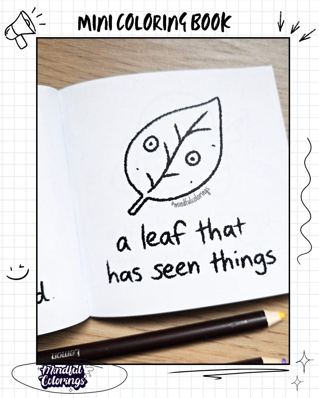 Mini Coloring Book: A Very Weird Little Coloring Book