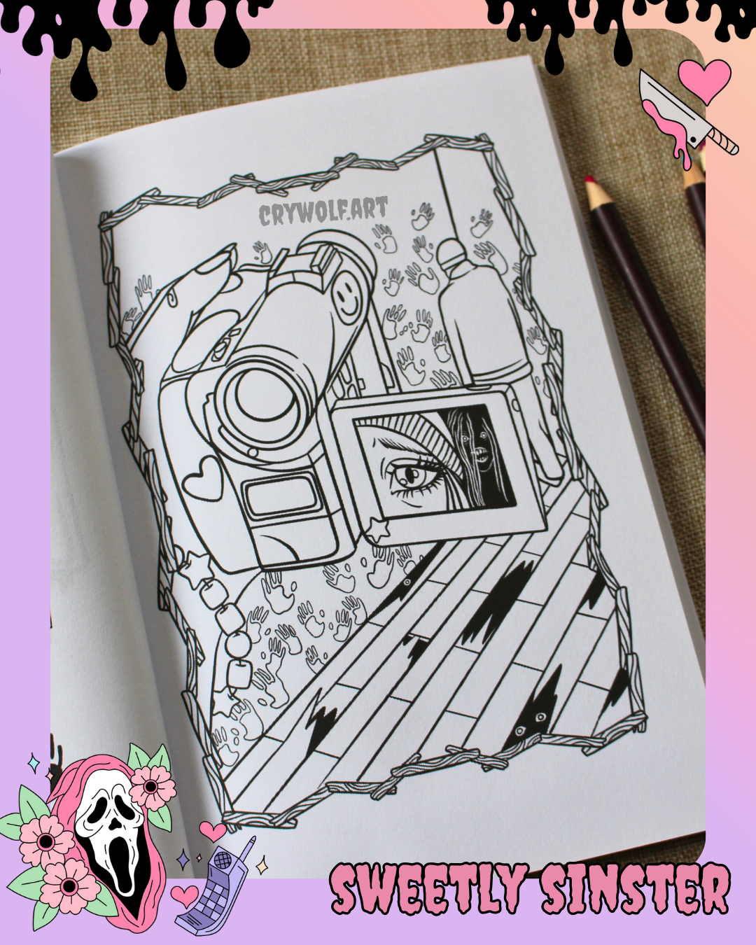 Travel Anxiety Journal: Sweetly Sinister