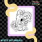 Anxiety Colouring Journal: Mystical Botanical