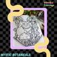 Anxiety Colouring Journal: Mystical Botanical