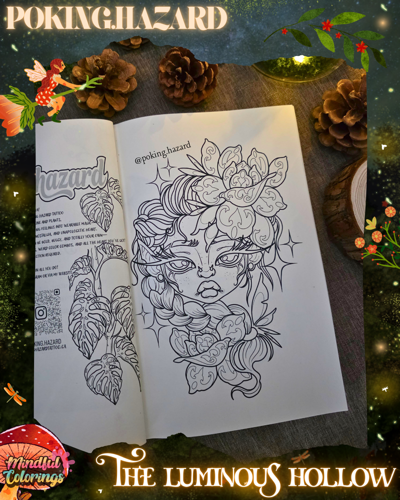 Travel Anxiety Journal: The Luminous Hollow-zoom-