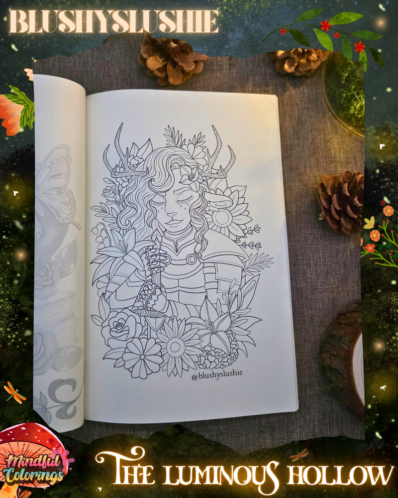Travel Anxiety Journal: The Luminous Hollow-zoom-