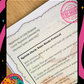 Document with 'Top Secret' stamp and text that says "Systems Check"