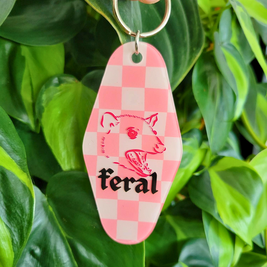 Keychain: Feral Possum