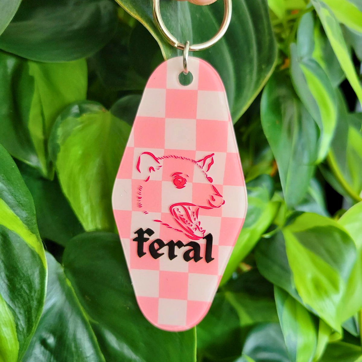 Keychain: Feral Possum-zoom-1
