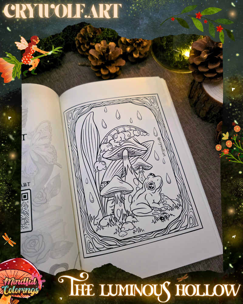 Travel Anxiety Journal: The Luminous Hollow-zoom-