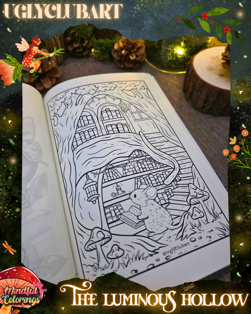 Travel Anxiety Journal: The Luminous Hollow-zoom-