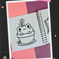Adorable frog sitting in a flower pot with a blooming flower growing above its head coloring page from the Frogcore Adventures mini coloring book.