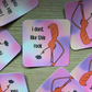 Sticker: I Don't like this Rock (Marcus the Worm)