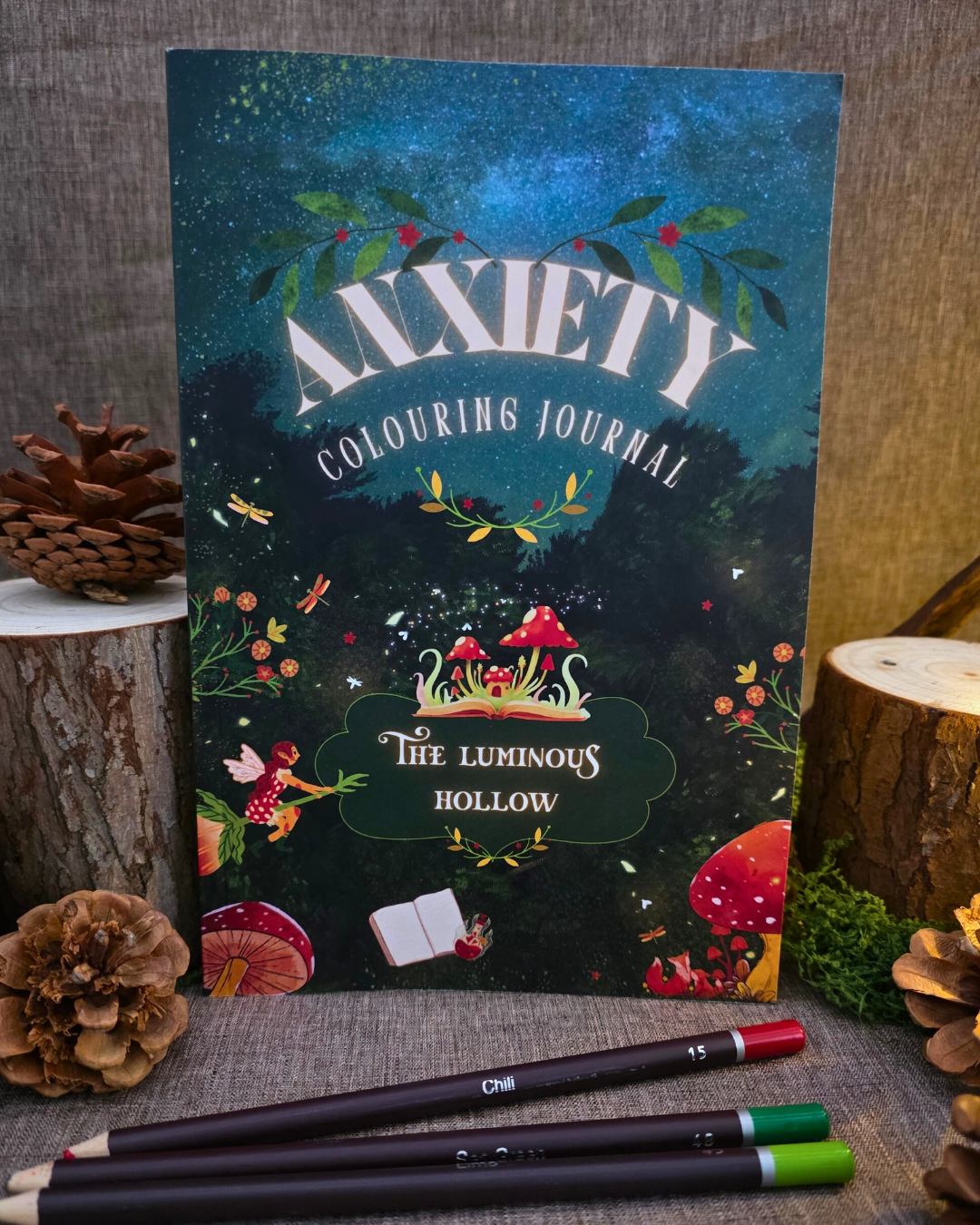 Travel Anxiety Journal: The Luminous Hollow